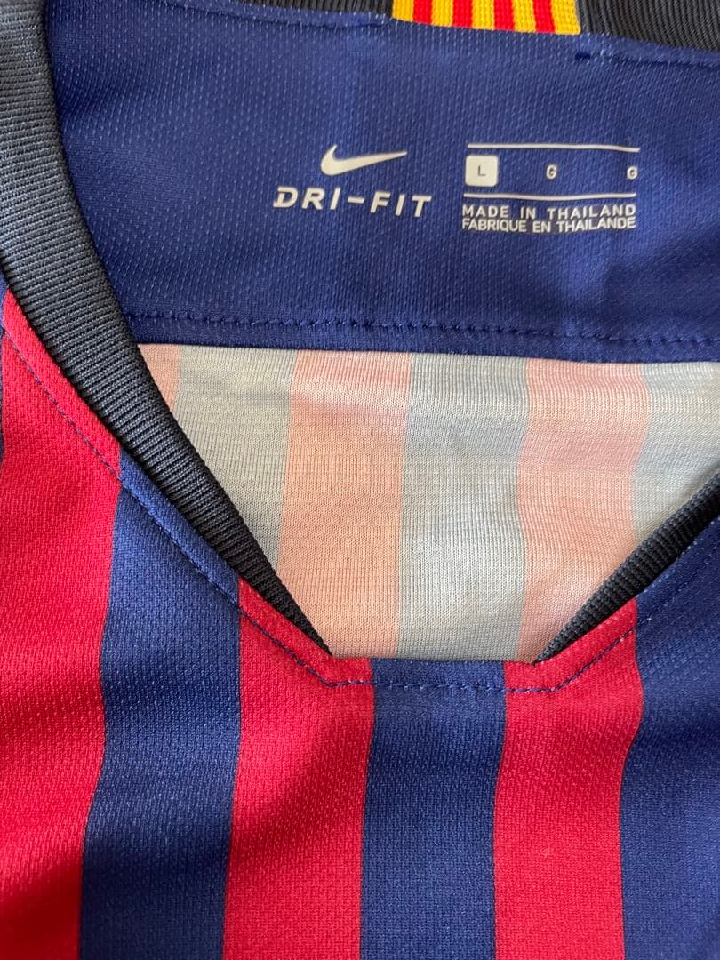 NIKE バルセロナFC ユニフォーム L 新品タグ付き 背番号なし