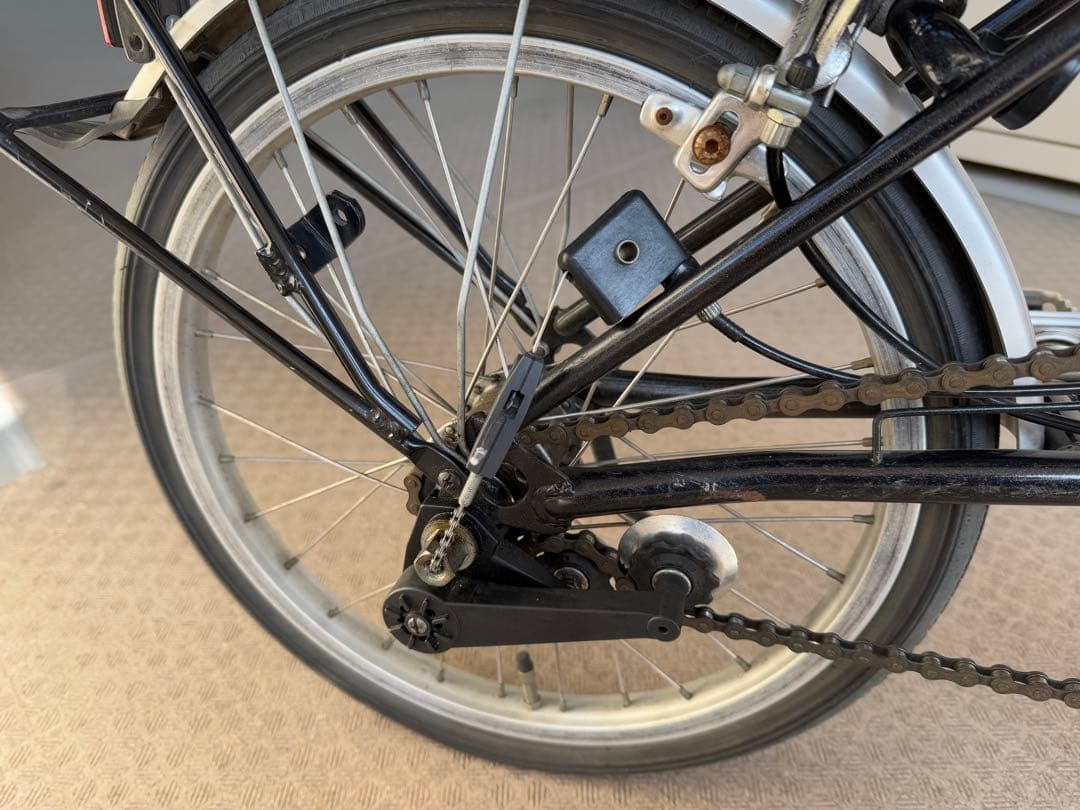 BROMPTON 折りたたみ自転車 3段変速　レッド