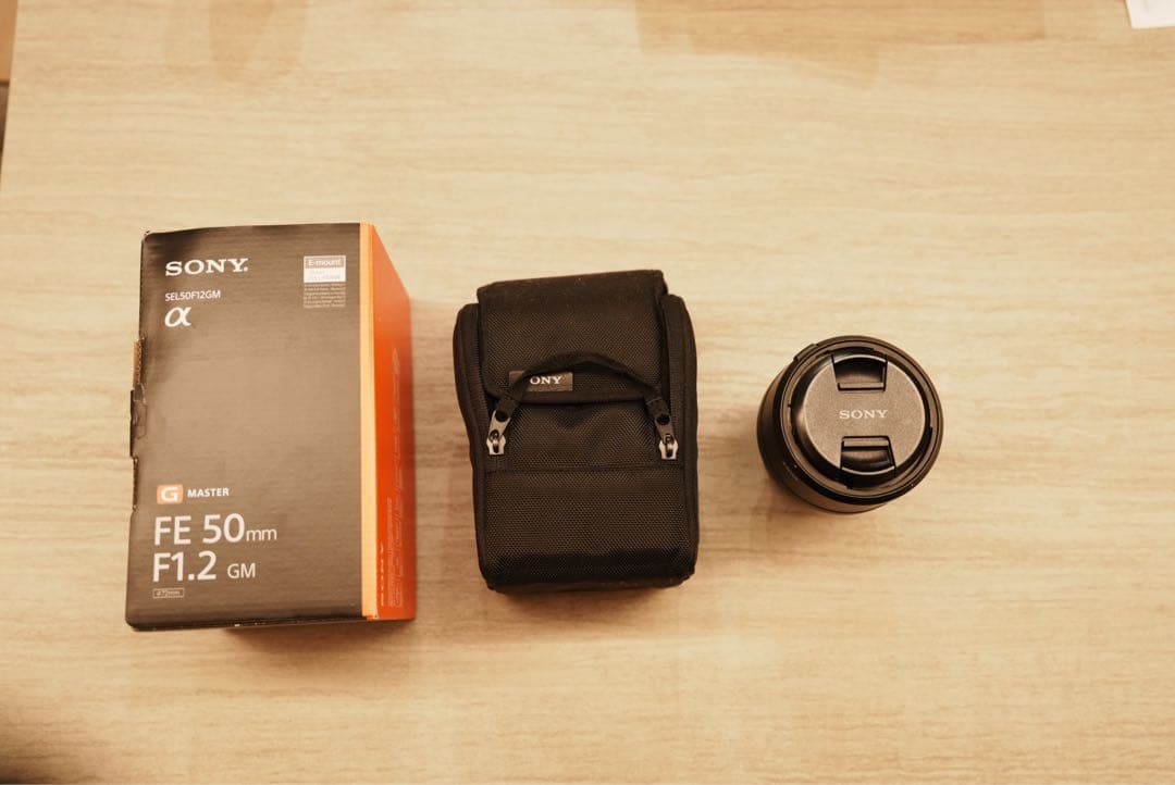 【レンズフィルター付】SONY 50mm F1.2 GM