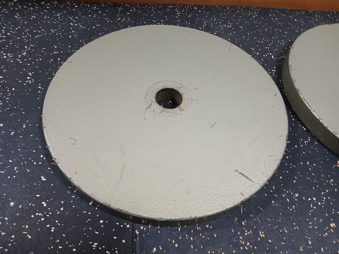 ②IVANKOイヴァンコ ラバープレート20kg x1枚穴径50mm(同時購入)