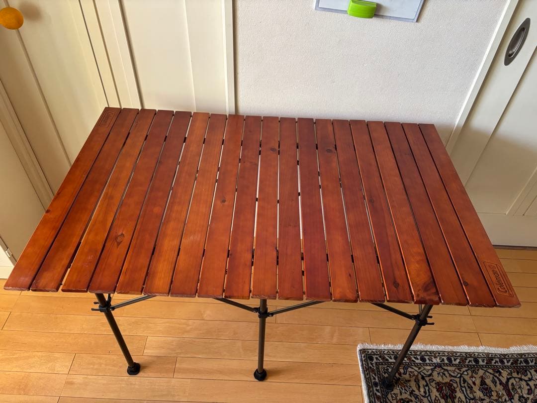 Coleman (コールマン) ガーデンウッドロールテーブル6 170A5748