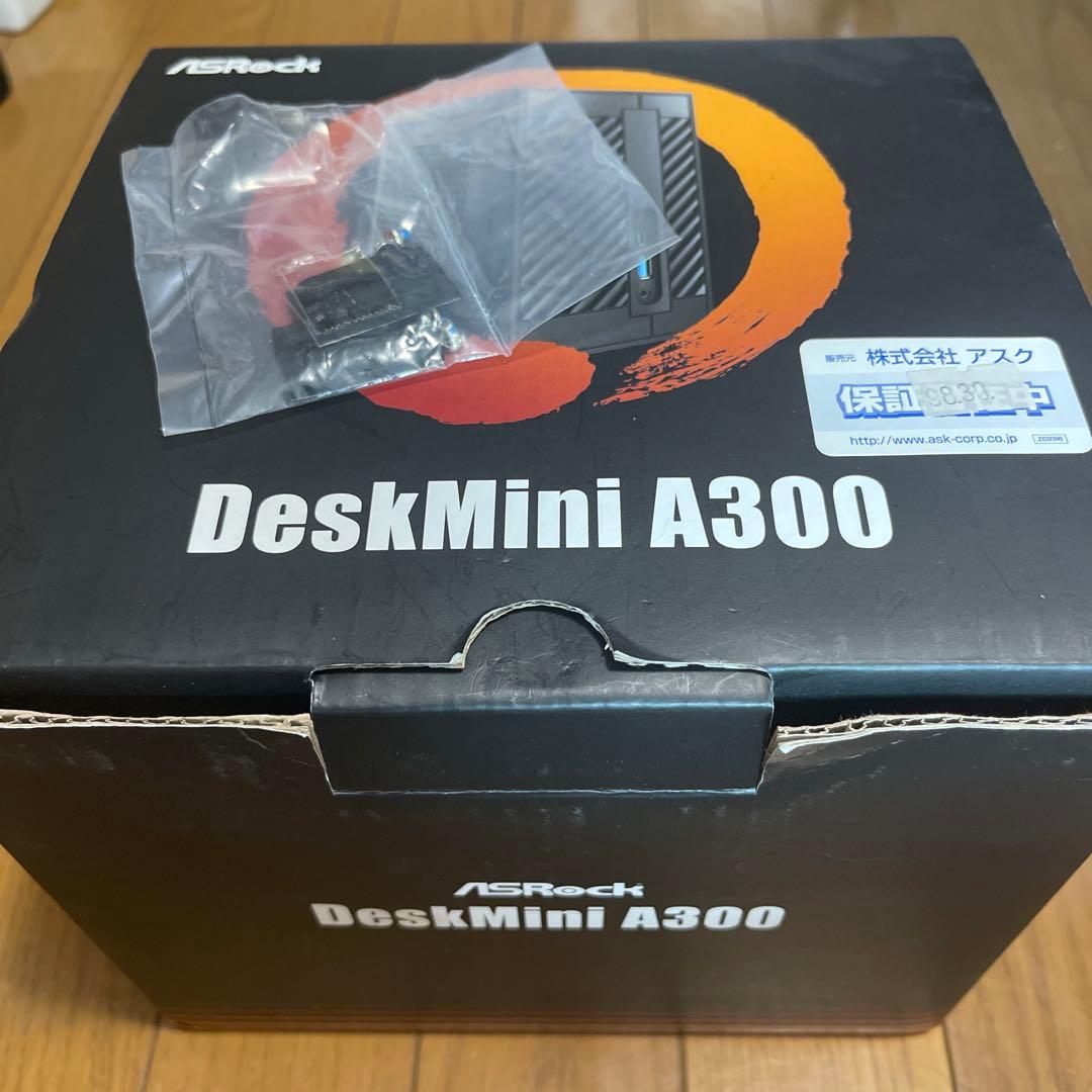 ミニPC DeskMini A300Ryzen5 2400G Mem16G SSD256G
