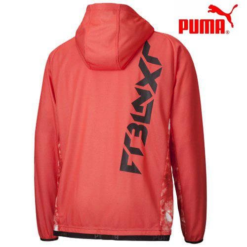 PUMA DRYCELL フード付きパーカー S オレンジ