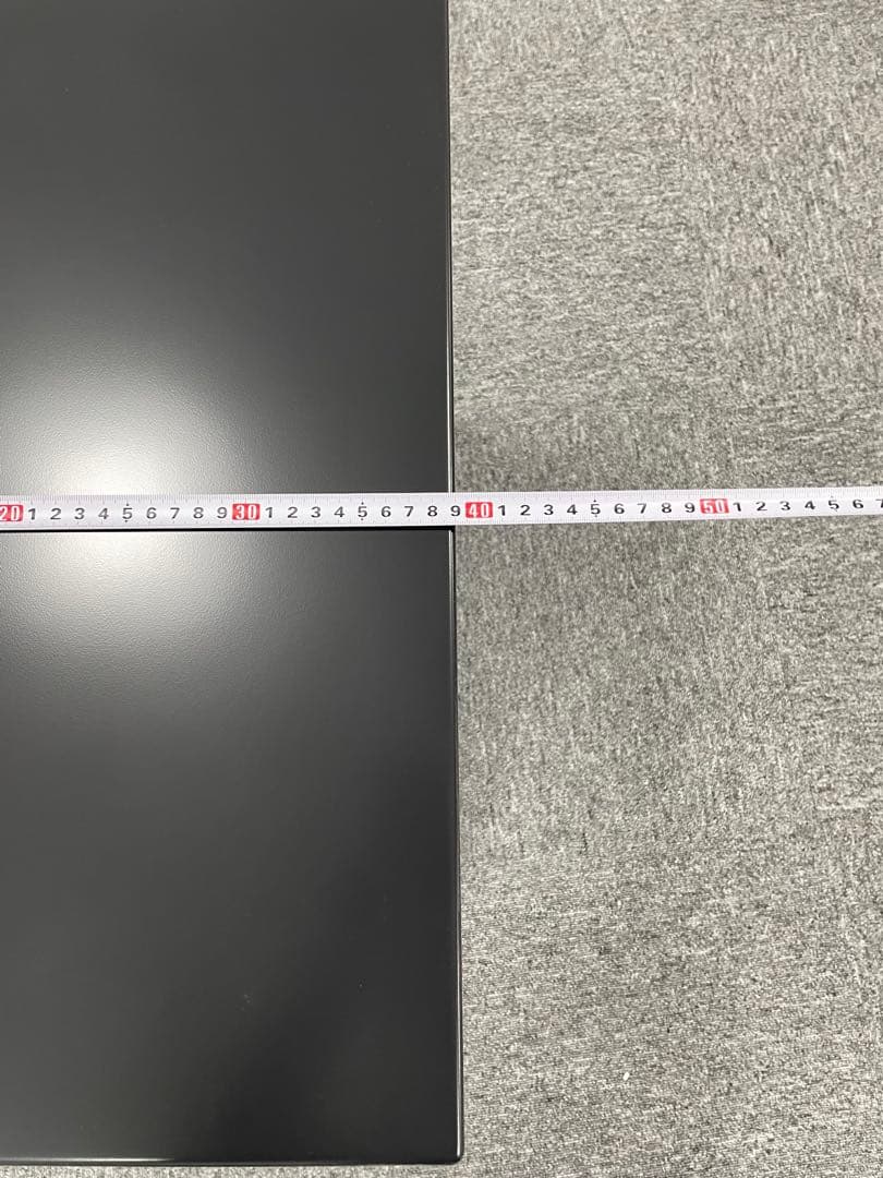 美品オカムラ　okamura 黒の収納キャビネット（ロック付き）　3段