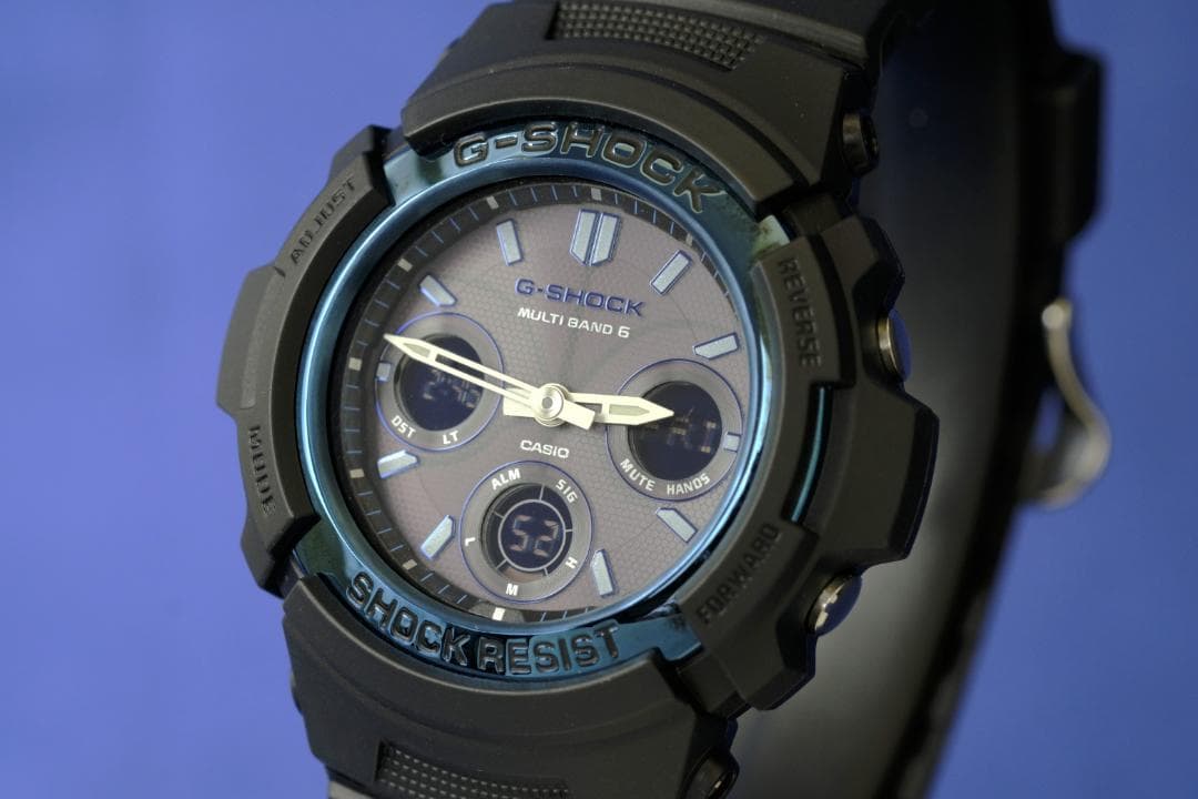 【綺麗】CASIO G-SHOCK AWG-M100A 電波ソーラー (199)