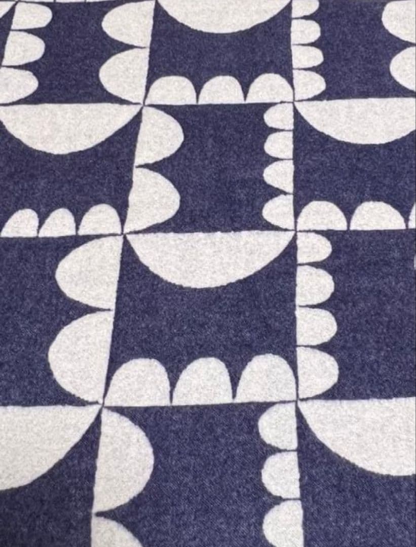 【新品】mina perhonenミナペルホネン　ブランケット　hanagumo