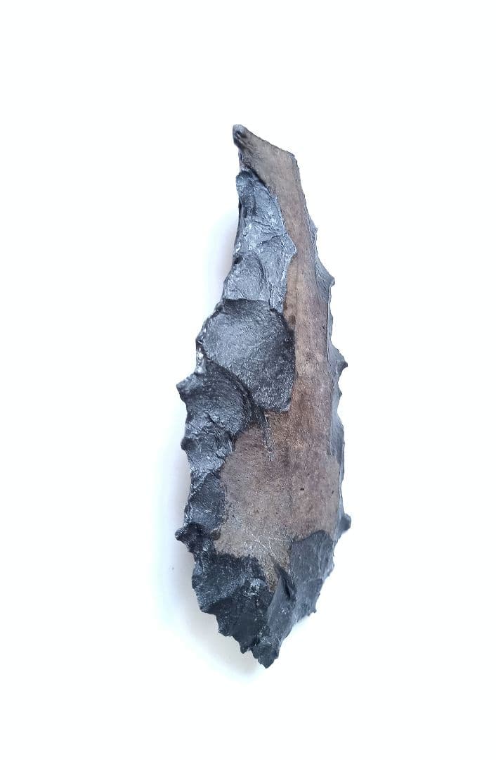 握り斧 サヌカイト 石器 394 原始時代模写