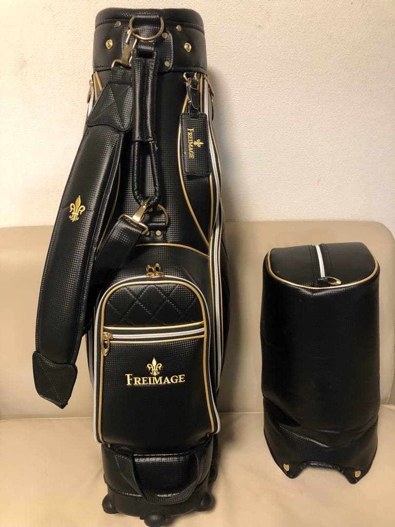 【送料込み】超希少　Freimage フリメージェ キャリー付　ゴルフバッグ