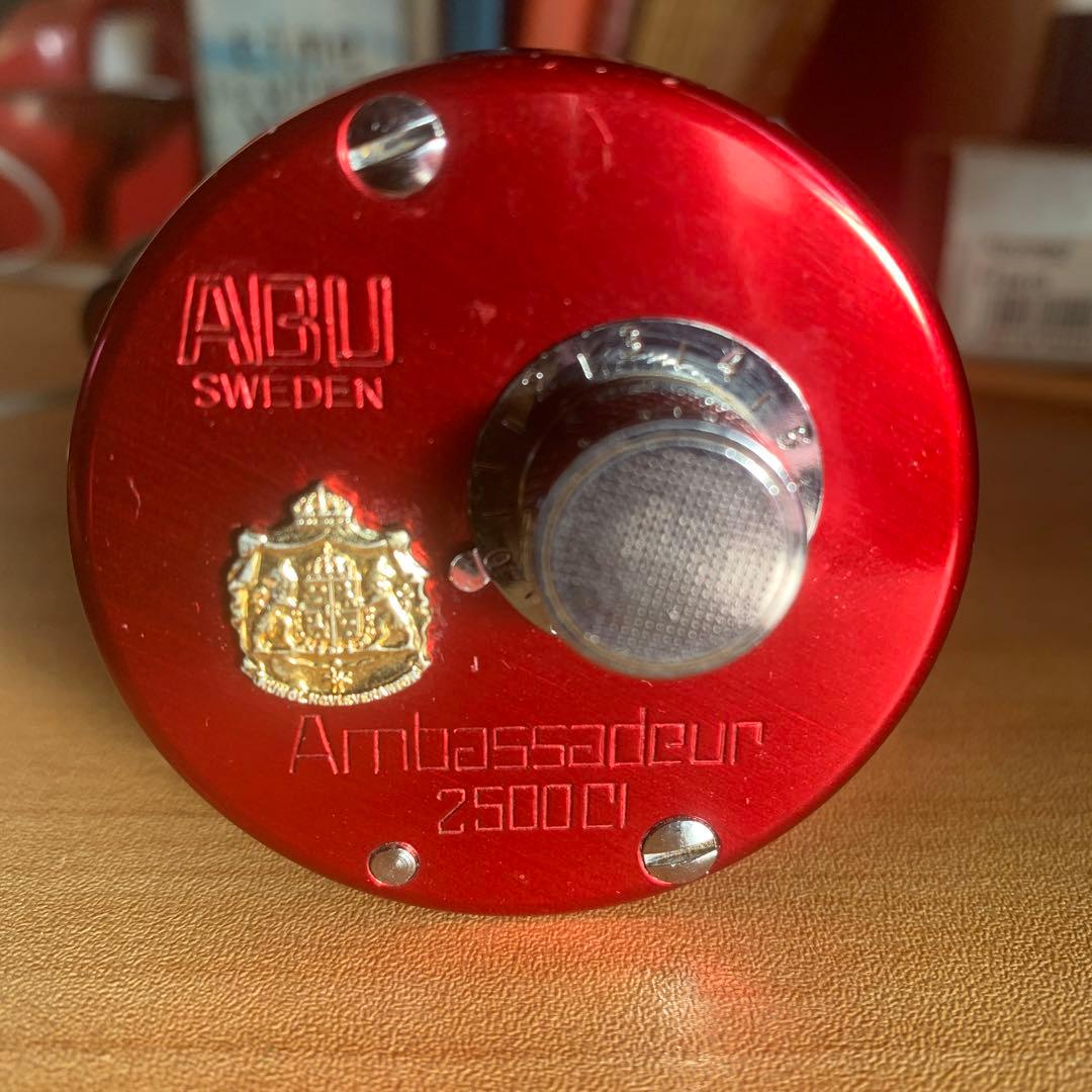 西*福様 値下げABUアンバサダー2500CI red