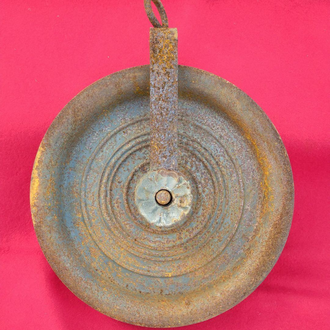 昭和レトロ・滑車・ガーデニング・アンティーク・古道具