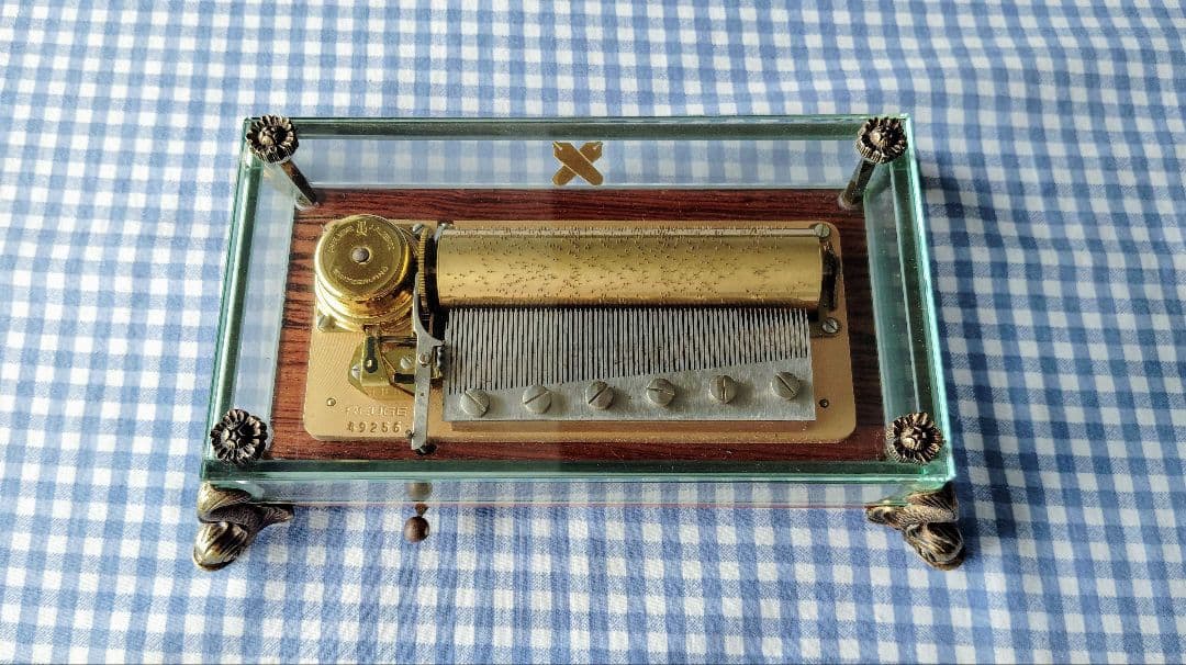 慶應義塾大学【リュージュ社72弁オルゴール】■塾歌、若き血■定価522,500円