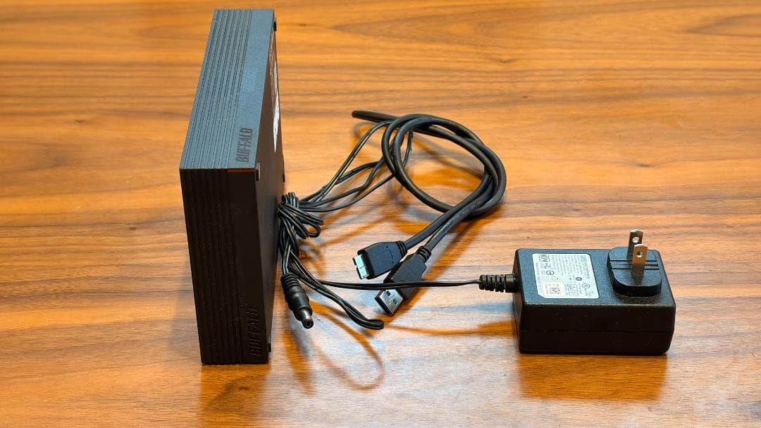 外付けHDD 4TB BUFFALO HD-EDS4.0U5-BA