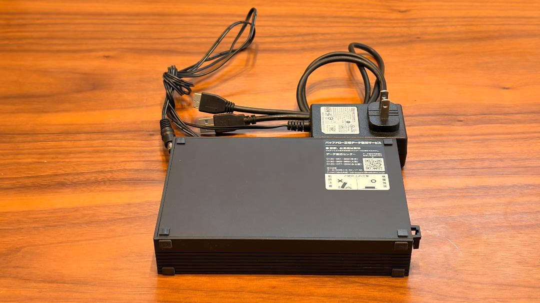 外付けHDD 4TB BUFFALO HD-EDS4.0U5-BA