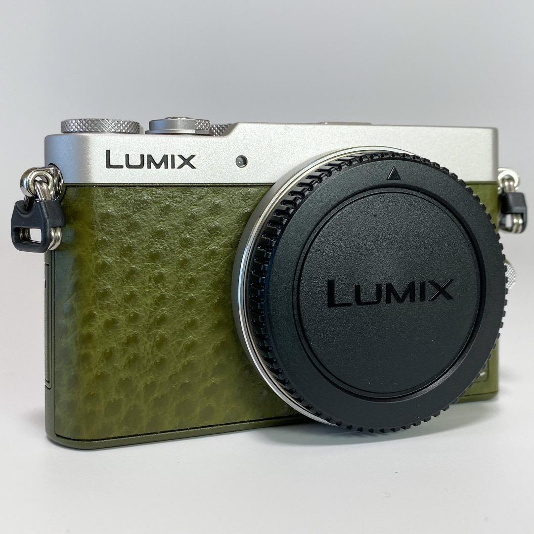 【美品】Lumix GM5 緑 Body / COTTA製サムレスト等 他付属