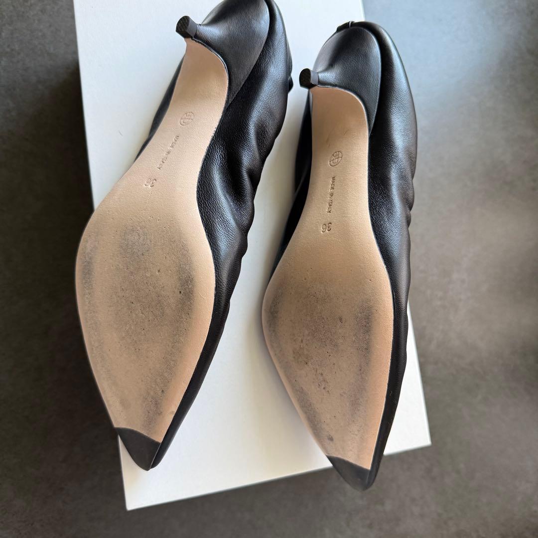 Liisa レザー キトゥンヒール