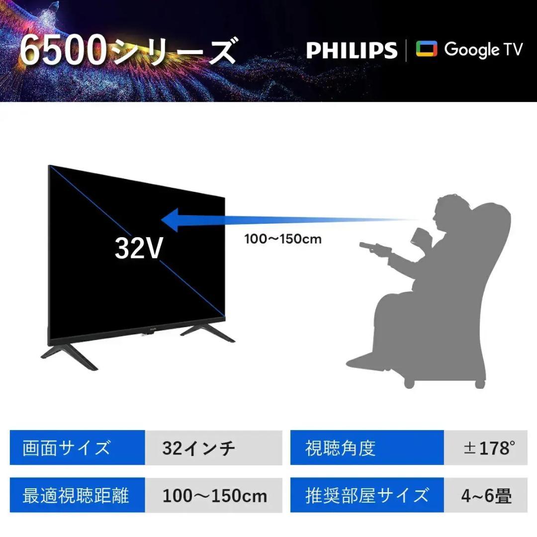 【期間限定セール開催中！】PHILIPS チューナーレステレビ 32型
