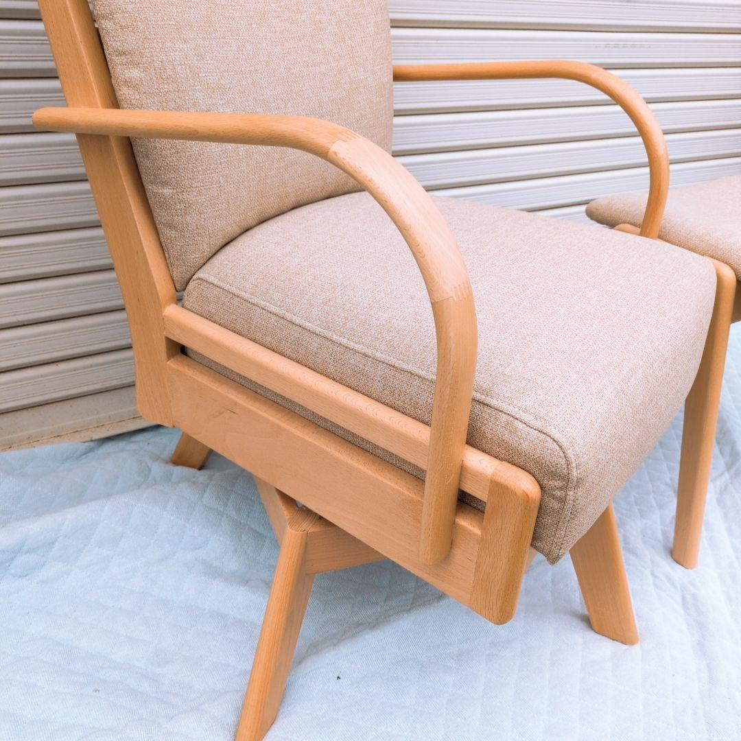 NITORI ダイニングチェア Nコレクション C-27S 肘付き