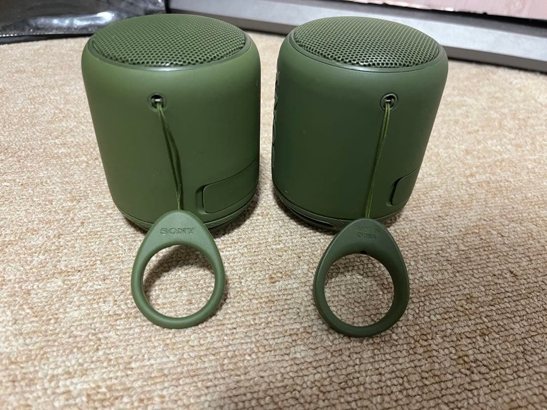 SONY SRS-XB10 ワイヤレススピーカー オリーブグリーン　2台セット