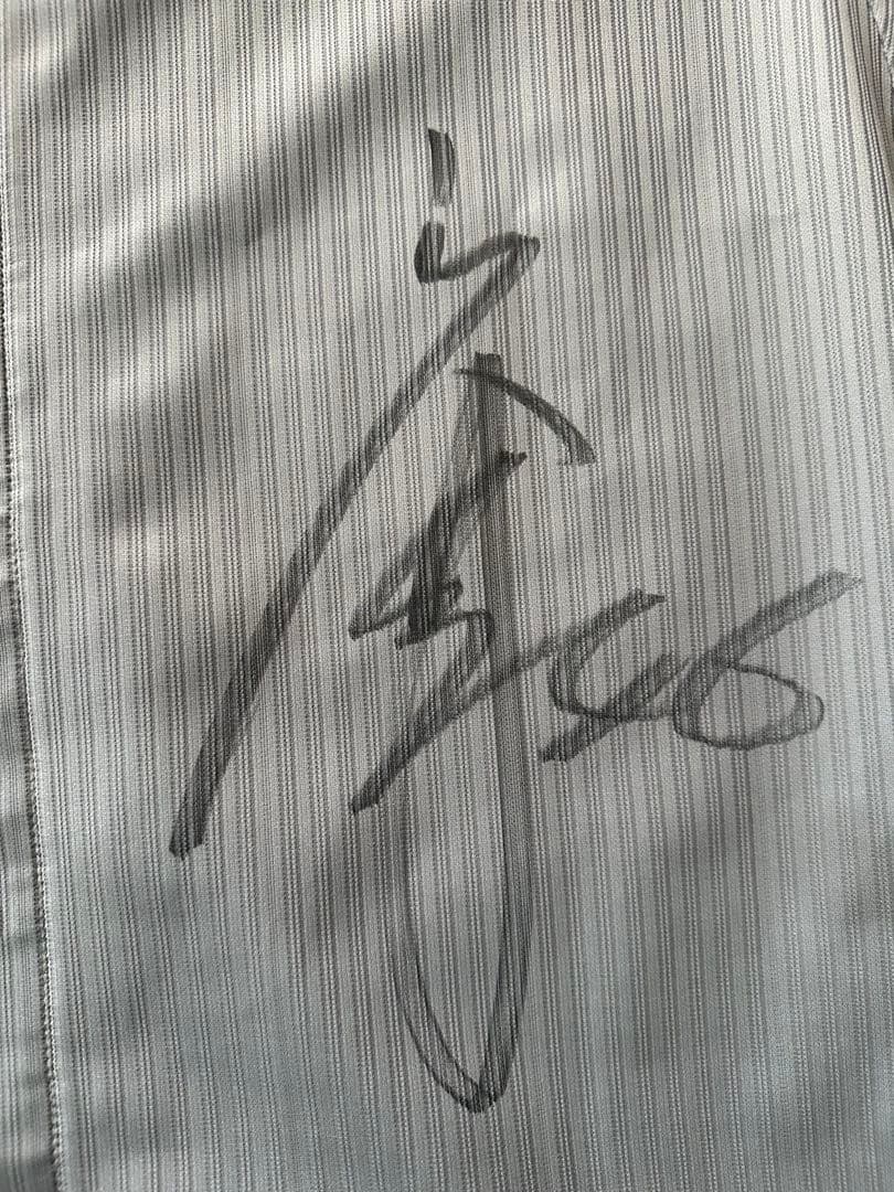 千葉ロッテマリーンズ　岩下　実使用ユニフォーム　2022年　直筆サイン