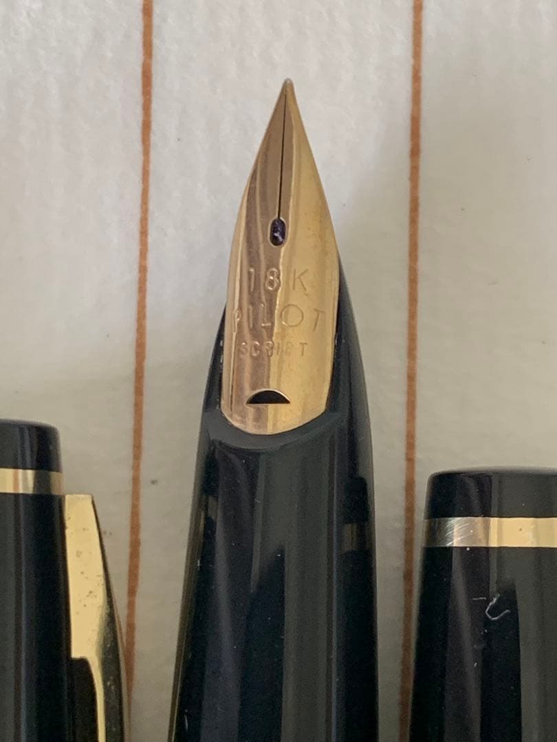 パイロット Elite 18Kペン先 万年筆 4本セット