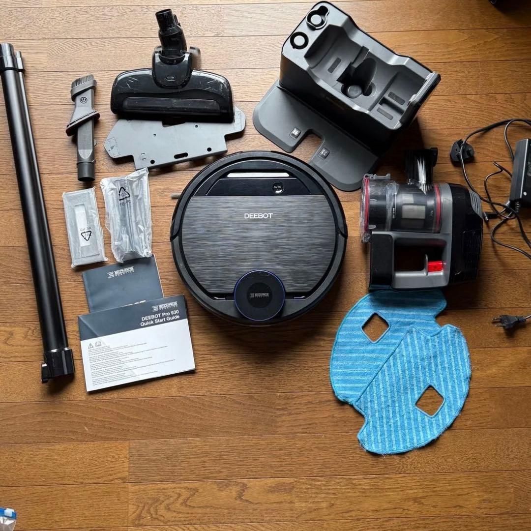 【美品】ECOVACS Robotics DEEBOT Pro 930 OZMO