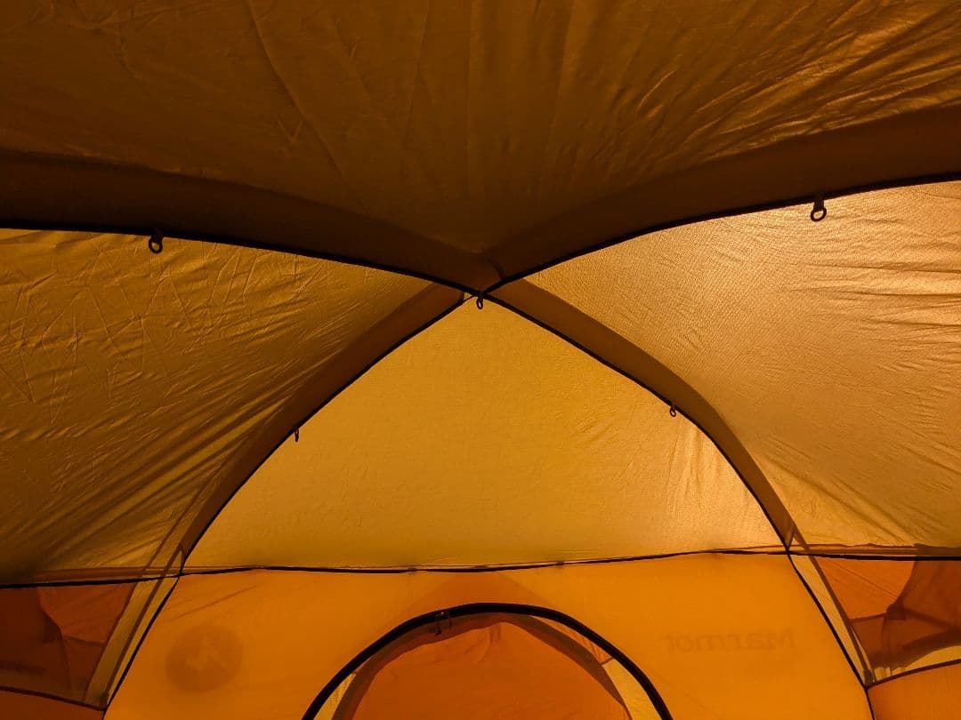 【希少テント】Marmot（マーモット）　HALO4　キャンプ