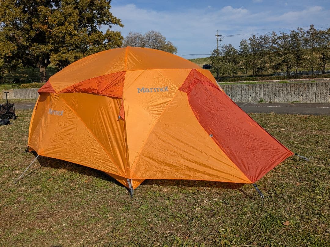 【希少テント】Marmot（マーモット）　HALO4　キャンプ