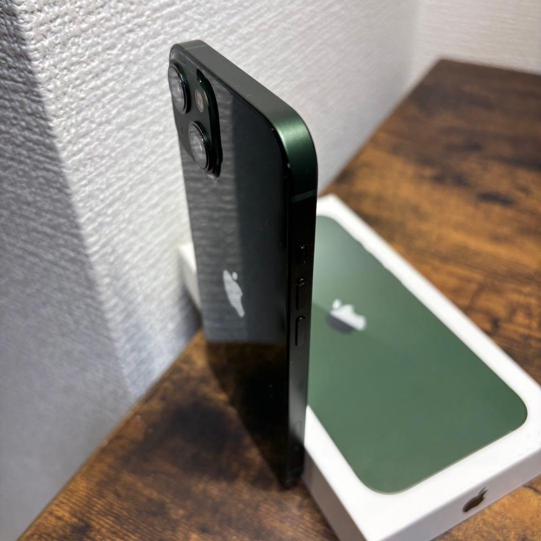 値下げ iPhone13 256GB グリーン Green SIMフリー 本体