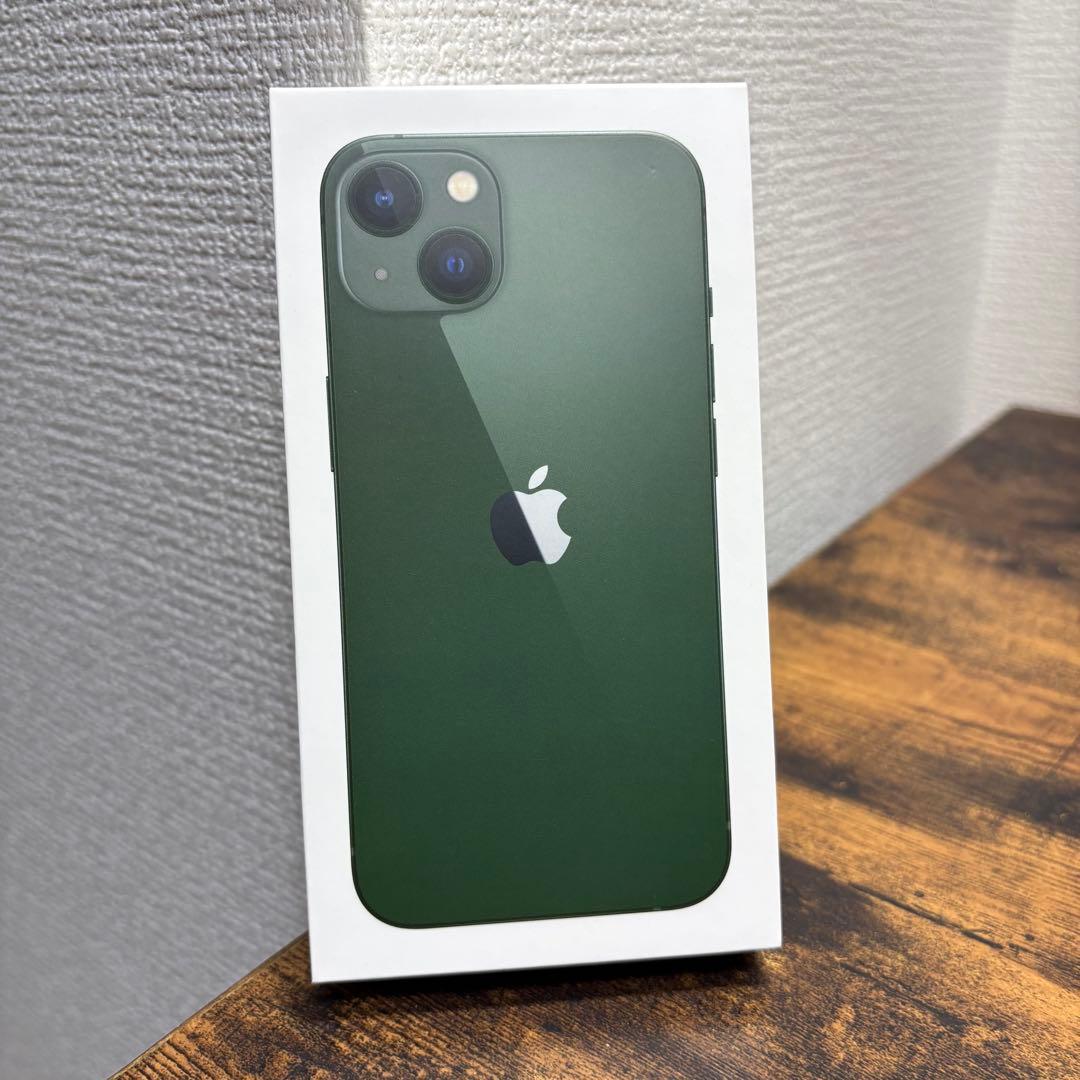 値下げ iPhone13 256GB グリーン Green SIMフリー 本体