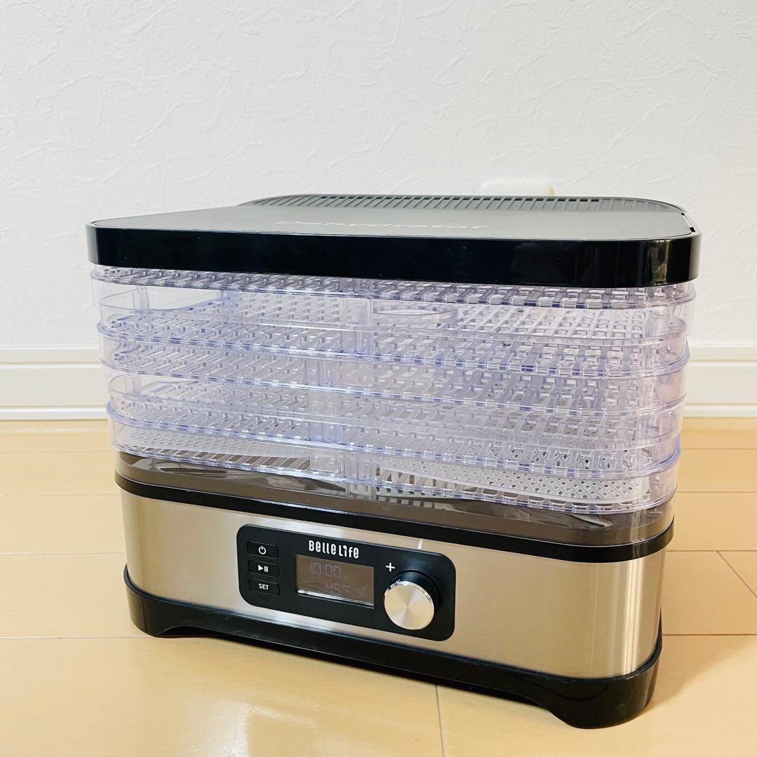 【美品】Bellelife フードドライヤー BLF-400LCD