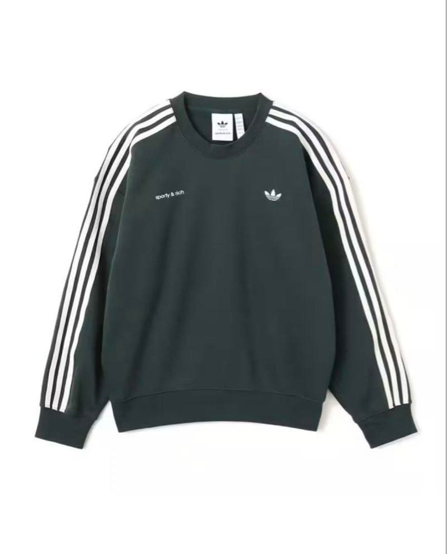 adidas SPORTY & RICH スウェット L