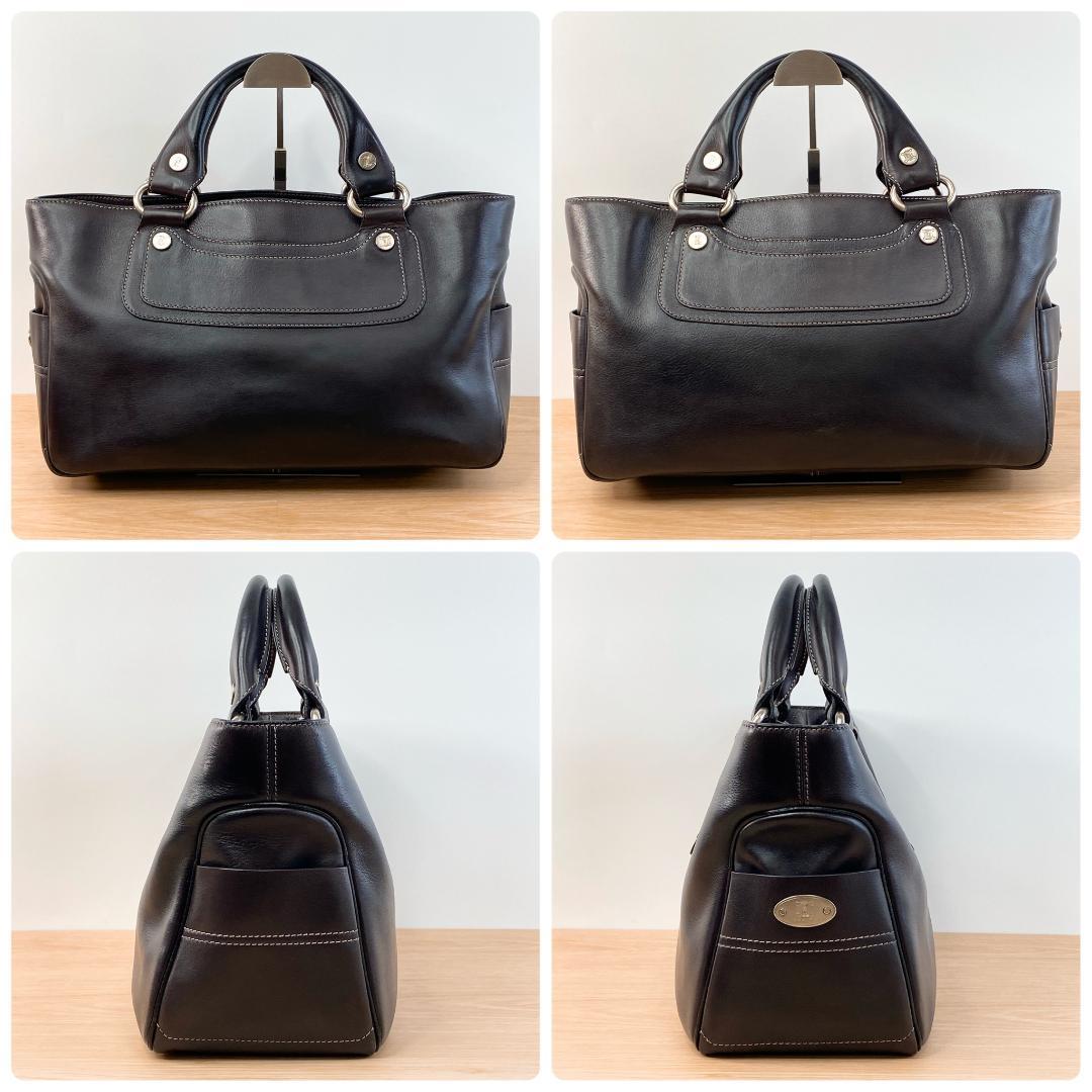CELINE セリーヌ ブギーバッグ ハンドバッグ カバン 鞄 ダークブラウン