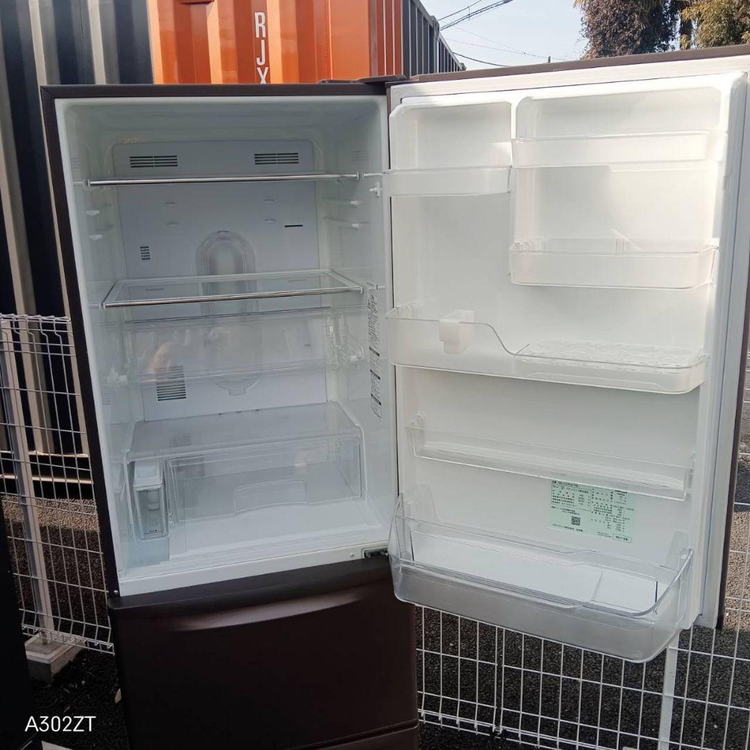 A01B9 安心保証付　Panasonic　自動製氷機能付　大型冷蔵庫　365L