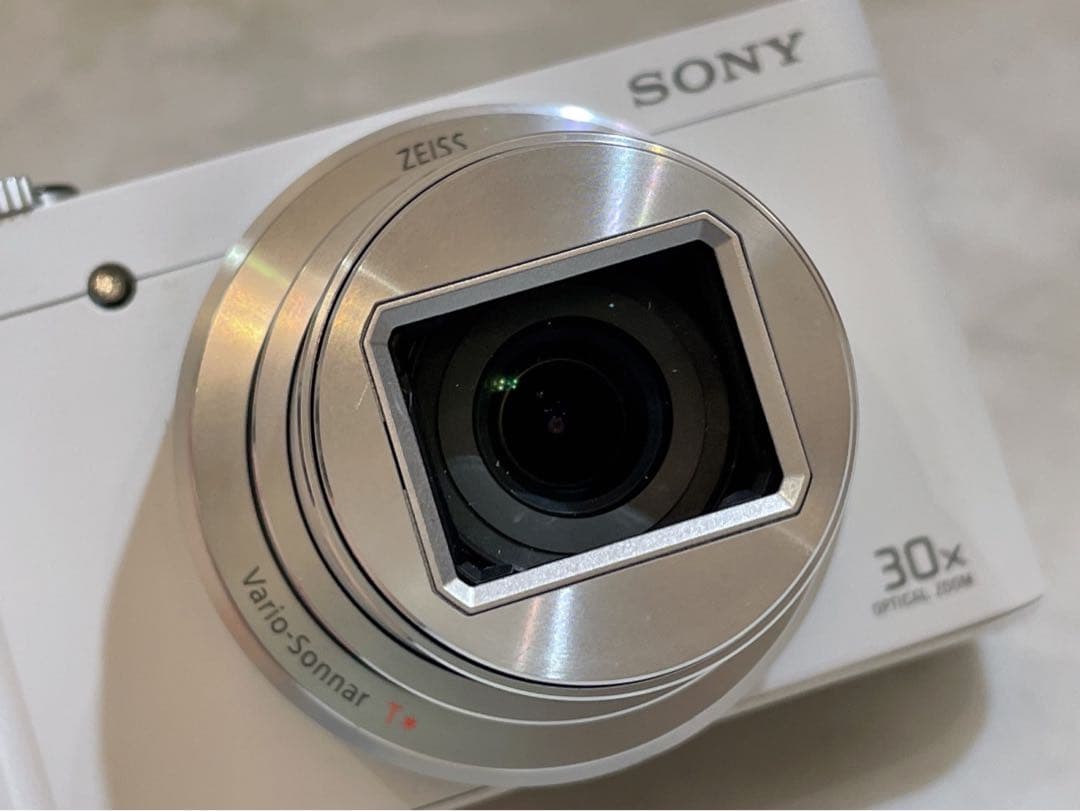 美品 SONY Cyber-shot DSC-WX500 デジタルカメラ 白色