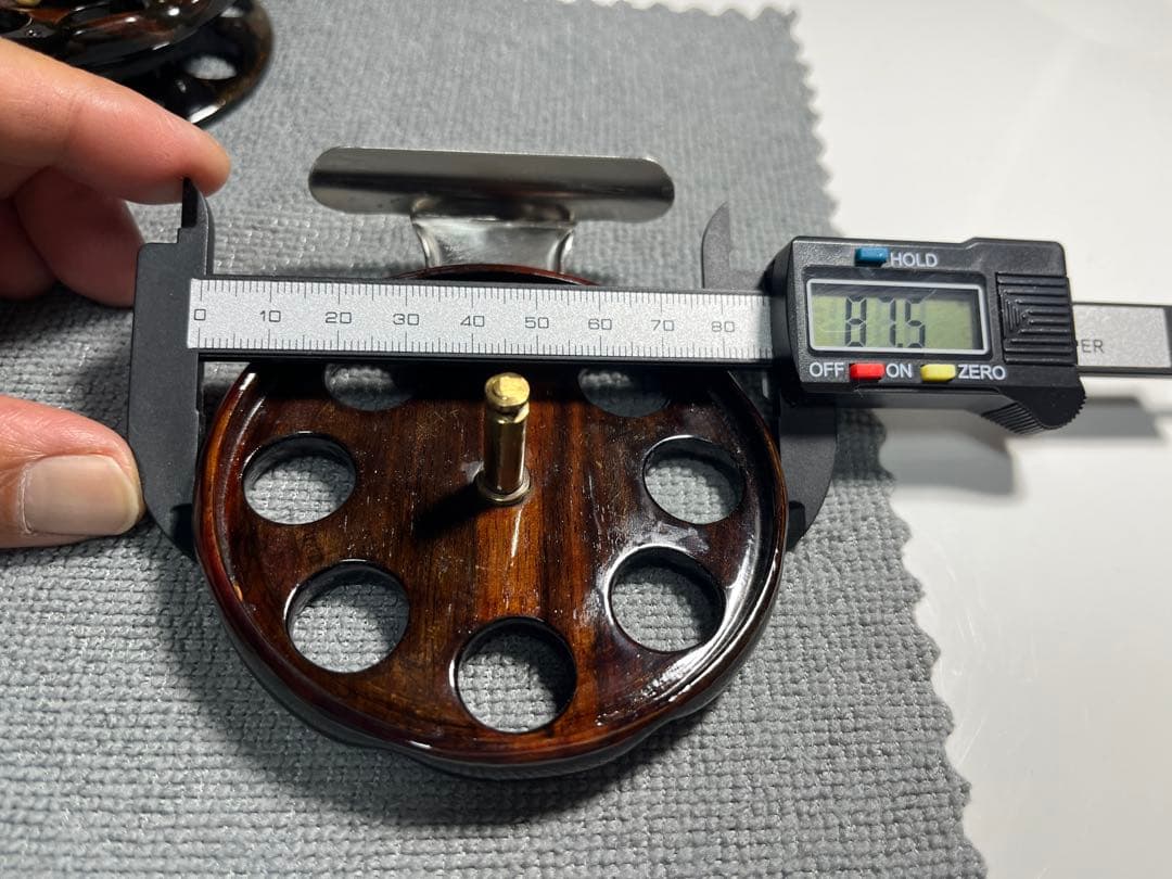 TSURUYA製 縞黒檀 ヘチリール