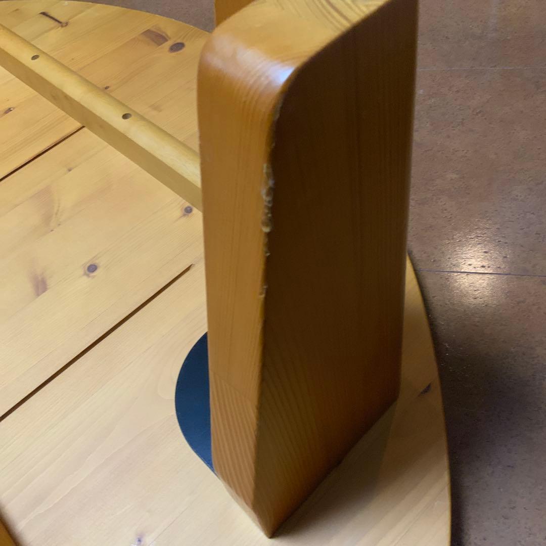 円卓　ローテーブル　大型　直径135cm