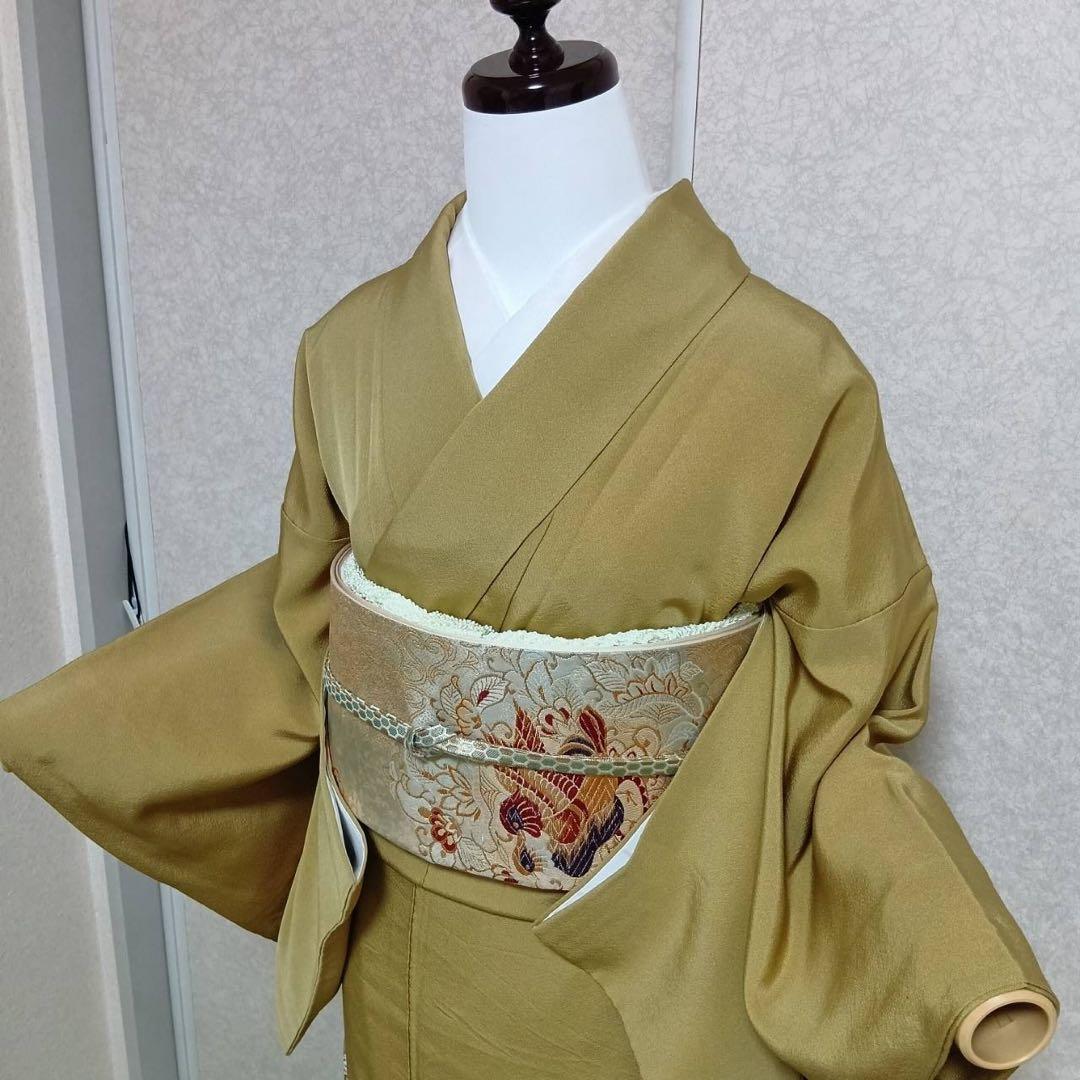 正絹　友禅　訪問着　フルセット　卒業式　入学式　七五三 タ6