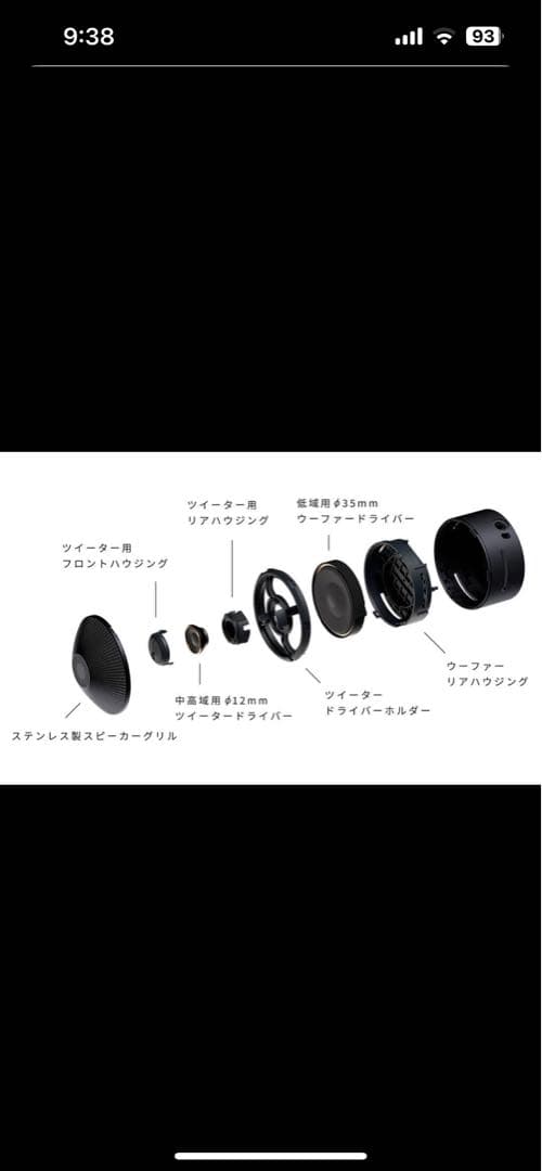 【新着商品】nwm（ヌーム） オープンイヤー型　耳をふさがない ダークグレイ