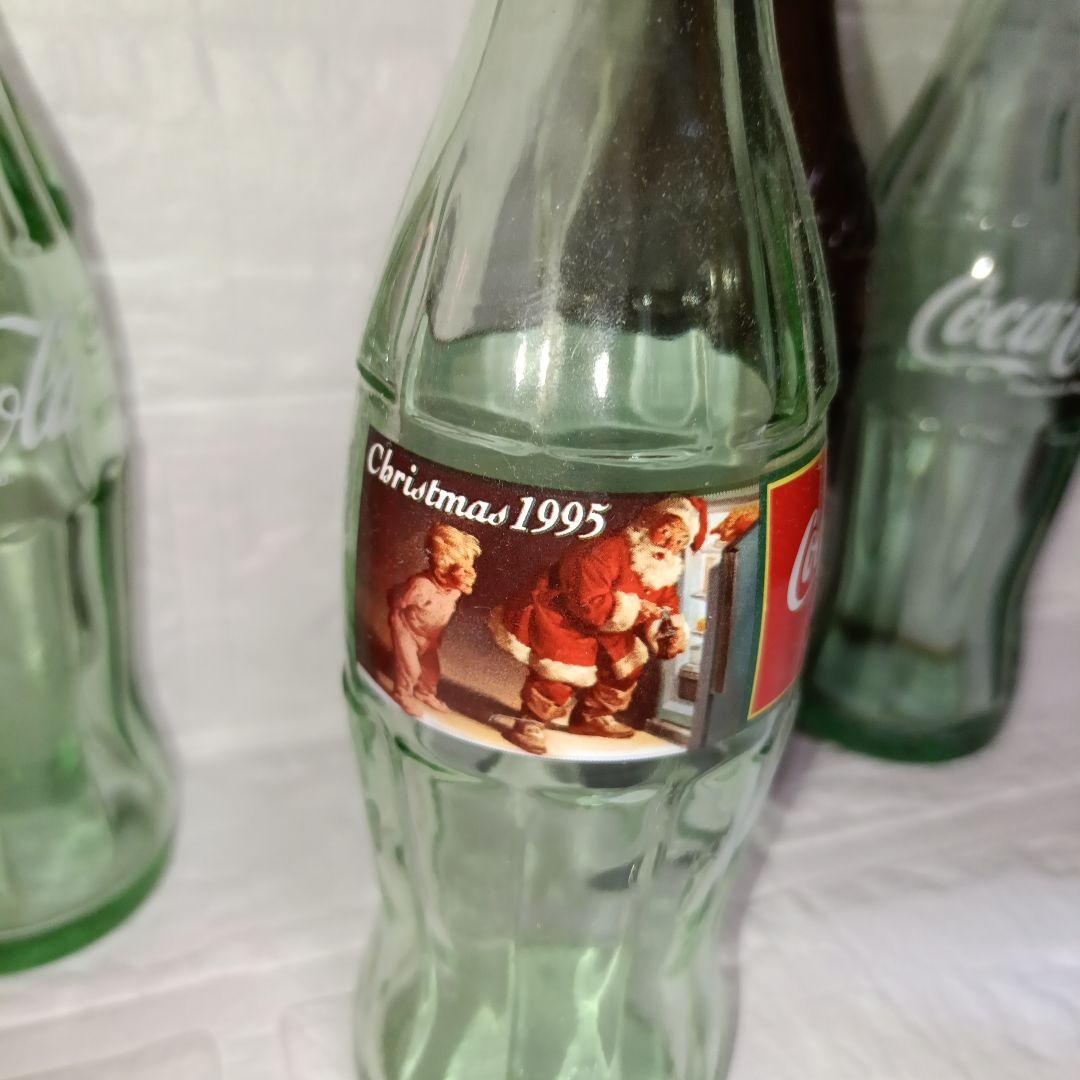 【アメリカ製】コカ・コーラ クリスマス1995 ボトル含むボトル＆カップセット