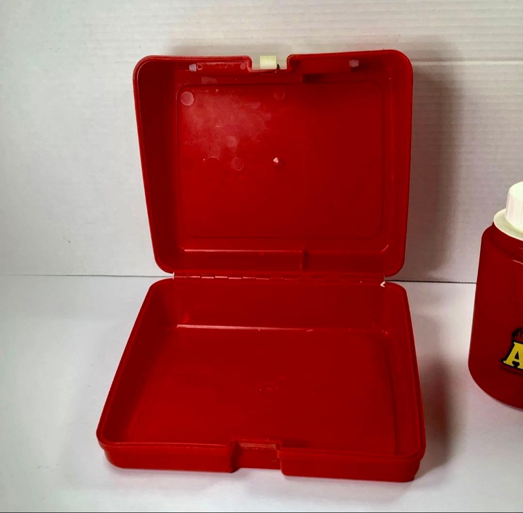 ALF ランチボックス サーモス レッド ヴィンテージアルフ1987