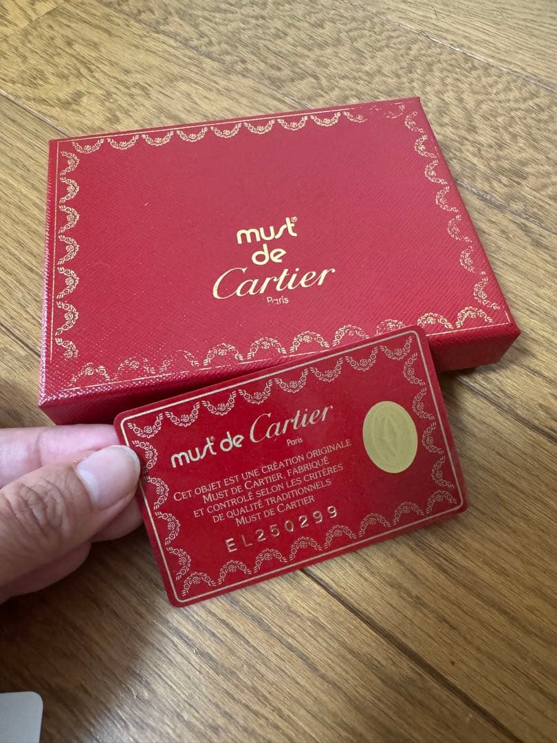 カルティエ　カードケース　名刺入れ　　マスト　ドゥ　カルティエ