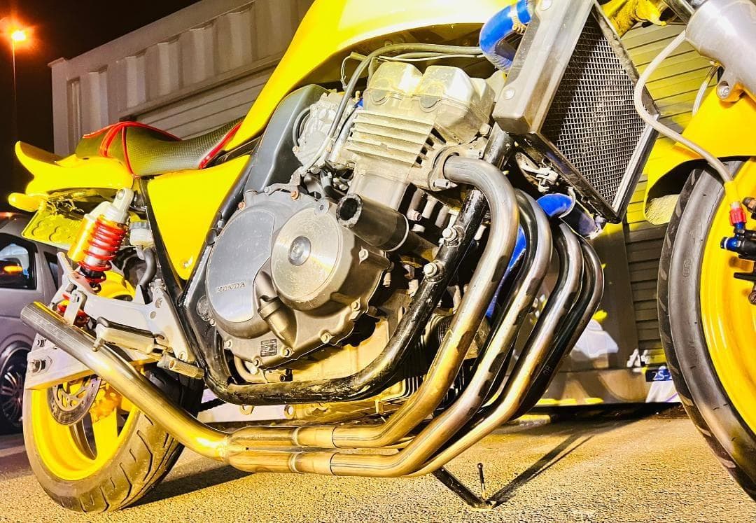 REDSTAGE CB400SF NC31【飛燕】スタンダード 4-2-1メッキ