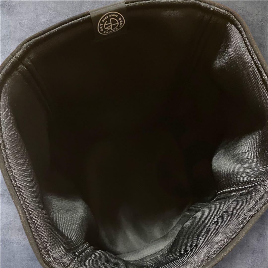 ※未使用品※ ベストサウナハット 3層構造 虚無僧 ブラック