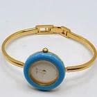 GUCCI バングル時計 カラフルバンド付きチェンジ ベゼル