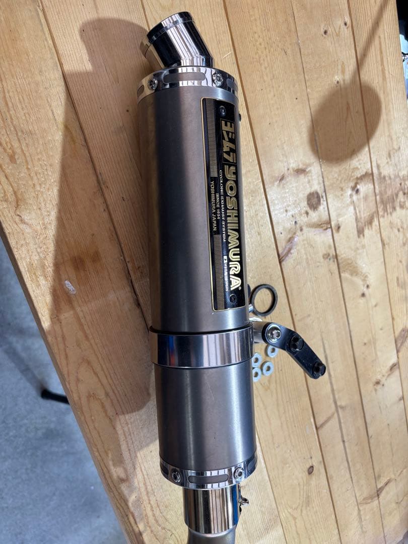 送料込！エイプ100 ヨシムラ サイクロンマフラー