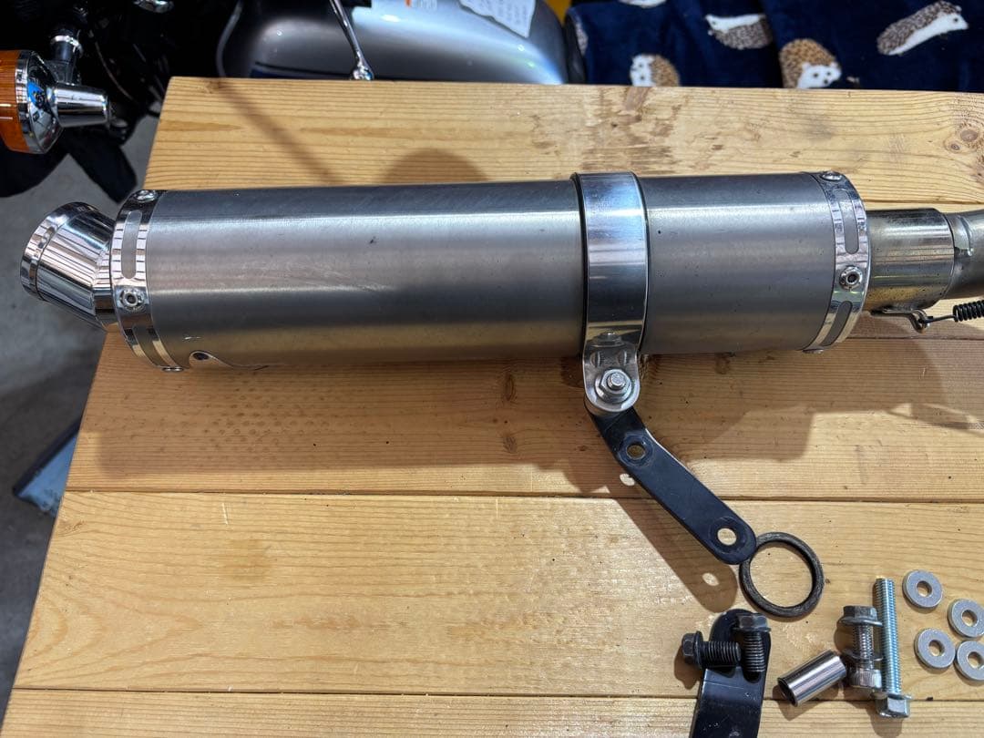 送料込！エイプ100 ヨシムラ サイクロンマフラー