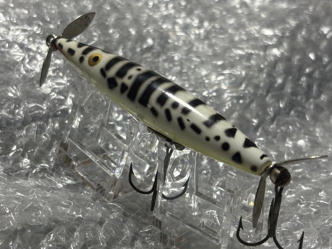 オールドヘドン　ダイイングフラッター　レアカラー　金目　HEDDON ルアー