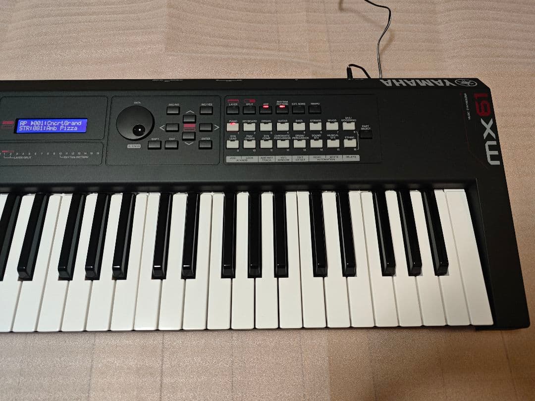 【輝幸 藤岡様】 MX61 シンセサイザー 61鍵 汎用ケース フットスイッチ