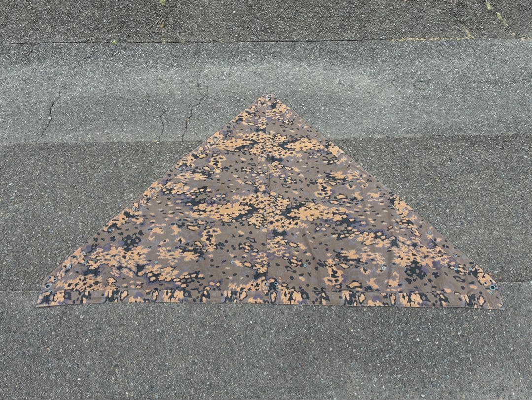 ドイツ軍 レプリカ SS オークリーフカモ ツェルトバーン テントシート