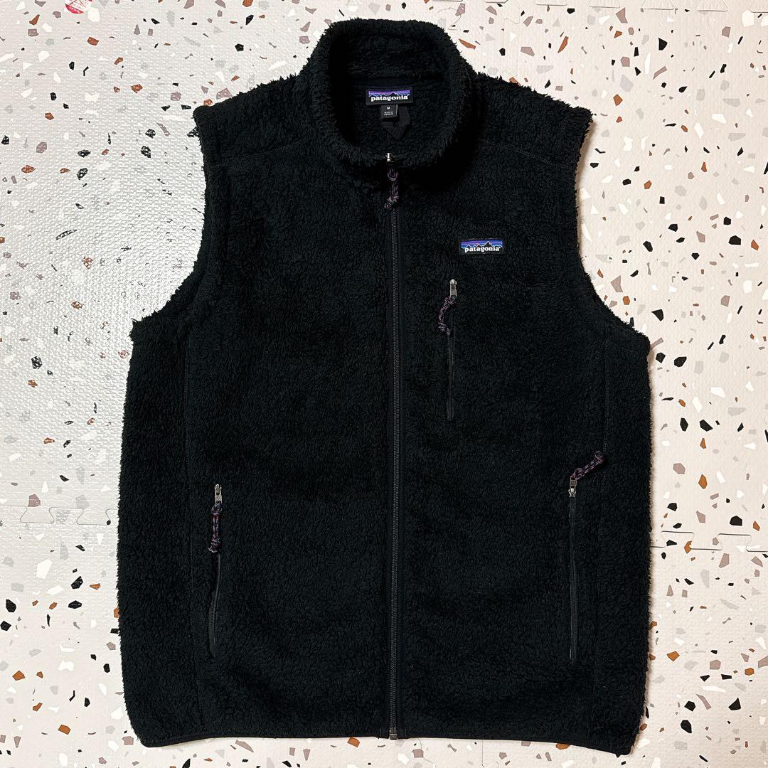【Mサイズ】パタゴニア ロスガトスベスト フリースベスト 黒 東出昌大 廃盤